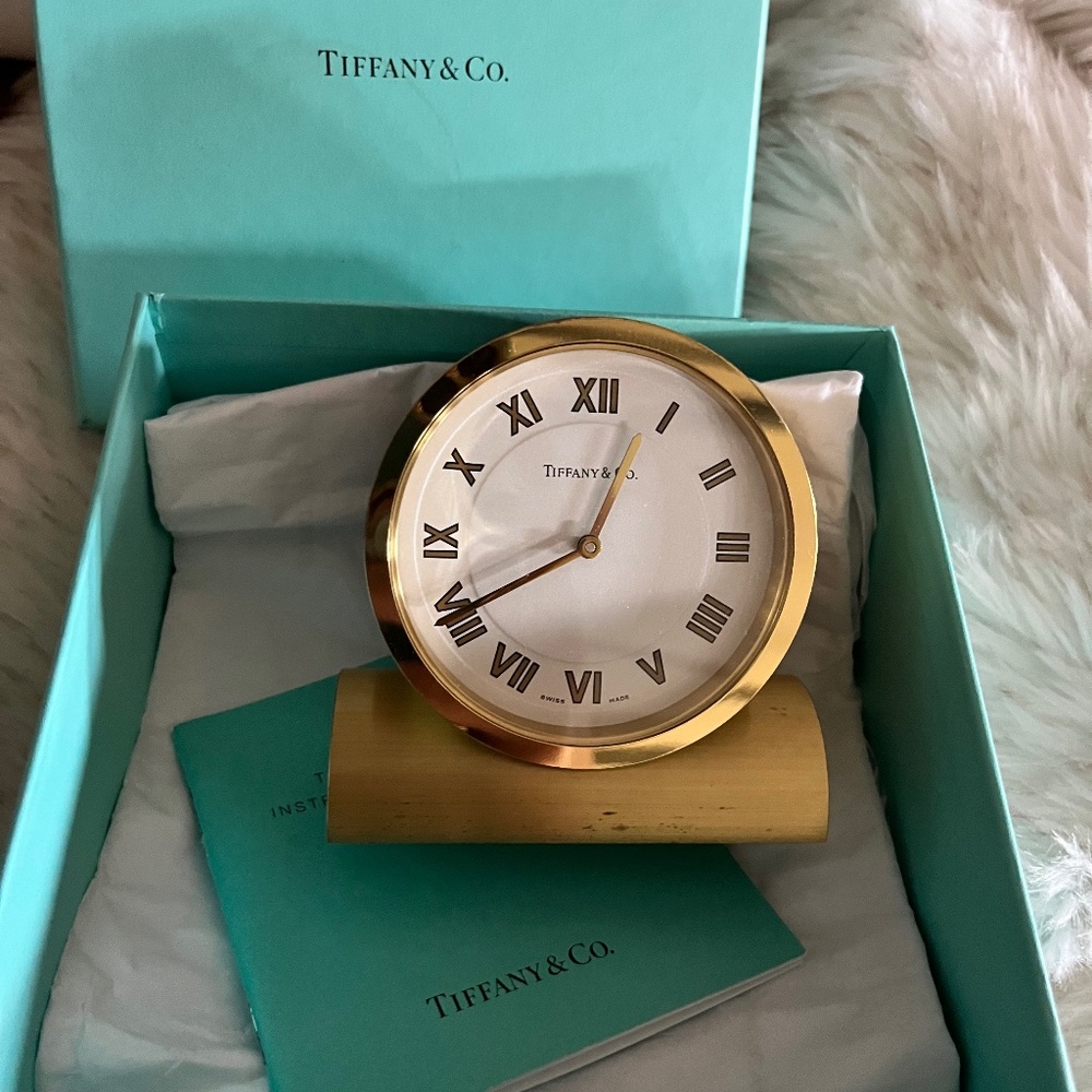 Tiffany & Co Mantle Clock